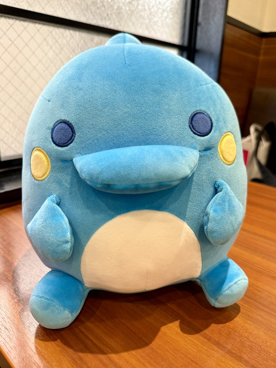 roma_chance's tweet photo. いるかっちも欲しくてもっかいPOP UPへ��ってお迎えした🐬
プライズ限定のもふぐっととは違う可愛さw https://t.co/NnXrgDnokA