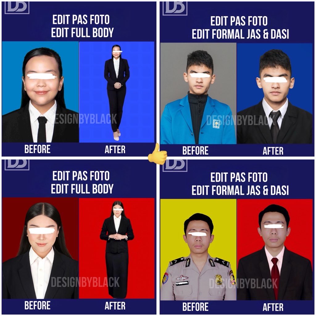 designbyblack's tweet photo. Halo kaka, ready nihh
Jasa Edit Foto Pake Phothoshop - tanpa AI

> Bisa edit Foto sesuai request!
> Tanpa mengubah wajah asli 
> Edit ganti baju, background, ganti warna dll
> Pengerjaan cepat, Kualitas HD
> Harga terjangkau

Order ke https://t.co/cTEUQPsDYH
#zonauang #bealanja https://t.co/wLgmvqe0La