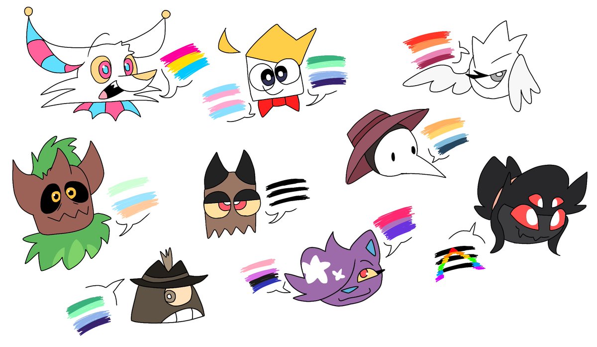 PeltPumpkin's tweet photo. flags, notice how Oscar's flag isnt the ally one? this is because hes a terrible person. https://t.co/PlB8VK0XcB