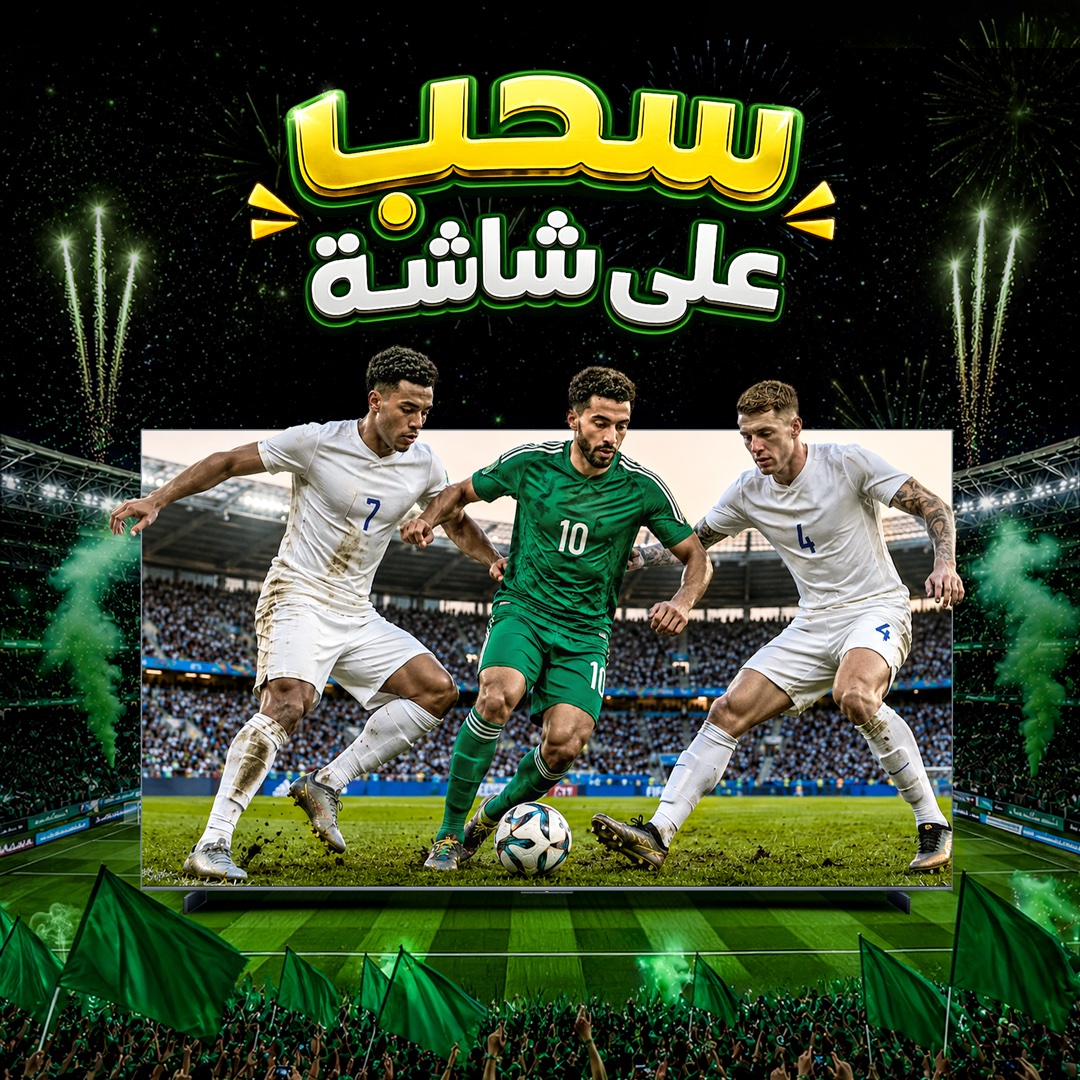 tcl_saudi's tweet photo. المباريات الكبيرة تبي لها شاشة وسيعة صدر وحماس يولّع! ⚽🔥
 كل لقطة وهدف وتصدي بيطلع غير مع تلفزيون TCL الجديد ولمّة الربع 🇸🇦💚

للحظات اللي تطيركم من الكنبة! 🙌

طريقة المشاركة:
تابع @tcl_saudi
ريتويت للبوست
منشن أخوياك اللي ما تحلى المباراة إلا معهم 👇 https://t.co/85oRXvps6B