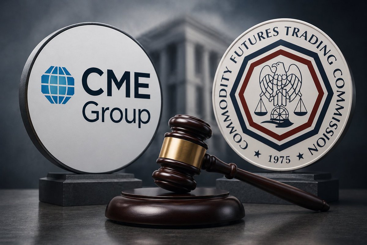 KoinSaati's tweet photo. 🧑⚖️ #CMEGroup CEO'su Terrence Duffy, ABD Emtia Vadeli İşlemler Ticaret Komisyonu'nun (#CFTC) sürekli vadeli işlem ürünlerine onay verme kararına karşı yasal süreç başlatacaklarını açıkladı.
Duffy, CFTC'nin söz konusu kararının mevcut düzenleyici çerçeveyle uyumlu olmadığını savunurken, CME Group'un karara karşı dava açmaya hazırlandığını belirtti.
Açıklama, ABD'de kripto ve türev piyasalarına yönelik düzenlemeler konusunda sektör ile düzenleyici kurumlar arasındaki gerilimin devam ettiğine işaret ediyor.