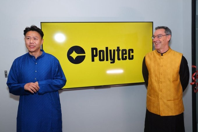 NaFaUpSpo's tweet photo. 🇩🇪 #Polytec, a global leader in optical measurement solutions, has inaugurated Polytec Metrology India in #Pune. The new office & demo center mark a significant milestone in the company’s India journey, enhancing local customer engagement, and technical support https://t.co/ig5tQdaL9U