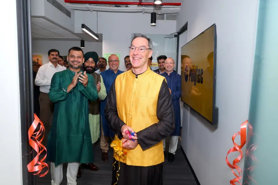 NaFaUpSpo's tweet photo. 🇩🇪 #Polytec, a global leader in optical measurement solutions, has inaugurated Polytec Metrology India in #Pune. The new office & demo center mark a significant milestone in the company’s India journey, enhancing local customer engagement, and technical support https://t.co/ig5tQdaL9U