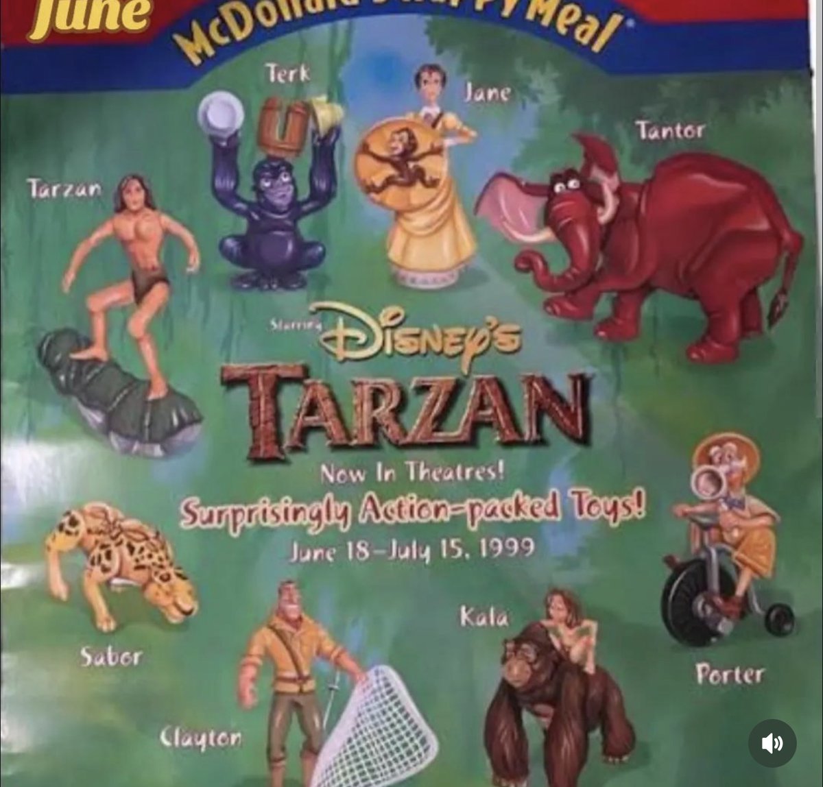 NostalgiaYZ's tweet photo. 1999 McDonald’s happy meal toys. https://t.co/3bJS3fvk8e