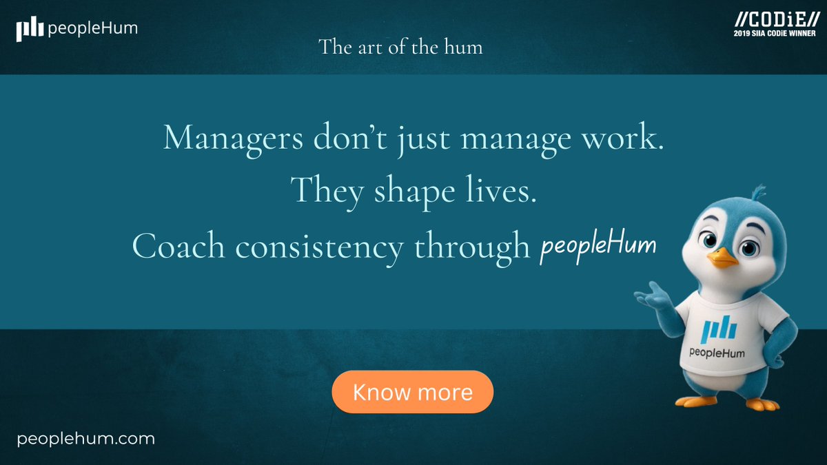 PeopleHum's tweet photo. Great management is built in everyday actions, not occasional intent.
Help leaders support people better with peopleHum.
#Origin #worldcup #RaiseIt #FindYourGreat #sevEN_Are_Our_Galaxy #UZBxCOL https://t.co/YboFHPF69c