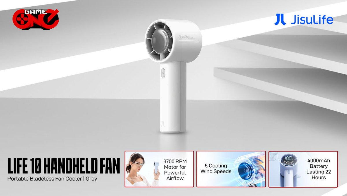 gameoneph's tweet photo. Stay cool wherever you go with the JisuLife Life10 Handheld Fan! Perfect companion for hot days, commutes, and outdoor adventures.
πShop Now: https://t.co/oMTXXUQSCY
#JisuLife #JisuLifeLife10 #HandheldFan #PortableFan #StayCool #CoolingFan #PortableCooling #GameOnePH https://t.co/XPDUe9qzE9