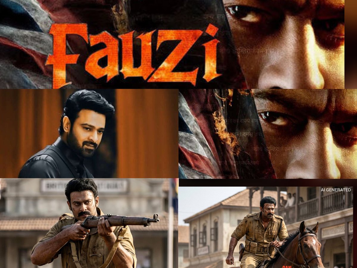 ManozTalks's tweet photo. MEGA EXCLUSIVE on #FauZi 🔥 

[Here's the TOP 5 BUMPER reason why India's Biggest Distributor #AnilThadani has acquired the HINDI BELT Distribution Right for such RECORD BREAKING amount for this #Prabhas Starrer . 🔥👌💥

And the Brutal Reason why #Prabhas "Pan India Biggie"  is Going to be even  Bigger than SPIRIT,  RAAKA and  DRAGON by leaps & Bound 👉

🎬 1.  #Prabhas Plays a Soldier in PRE-INDEPENDENCE INDIA .  

~ the film is the 1940s British Era Period and follow a Soldiers Caught in India's FREEDOM STRUGGLE 🔥 

🎬2. The Character of #Prabhas has designed to be in such a way that he has undergone for several INTENSE Makeover to look FIERCE and BLOODY WILD on the SCREEN 😳 

🎬3. MASSIVE Period SET  , huge British- ERA set has reportedly Been constructed to Recreate authentic touch to PRE-INDEPENDENCE INDIA 🔥 

🎬4.  On a Way to - TWO Part MEGA EPIC as I heard .  -- the Makers have reportedly expanded the Story into a two Part SAGA , with the 2nd Part Planned as a PREQUEL exploring more of the Character's Part . 💥😱🔥💥

🎬5. STRONG Assemble of Legendry CAST . Beside #Prabhas , the Film also features legend like #MithunDa , #JayaPrada and #AnupamKher 👌

🎬  SURVEY Suggest - FANS across the GLOBE of #Prabhas are more curious about #Fauzu MEGA STORY to Unfold than his rest of the Upcoming like SPIRIT and other in the lineup . 

Reportedly Made on a MASSIVE BUDGET of 500 Crore + #Fauzi  has Every ingredient to SHATTER PAN INDIA RECORD if Narrative meet with an EXCEPTIONAL EXECUTION by the DIRECTOR.