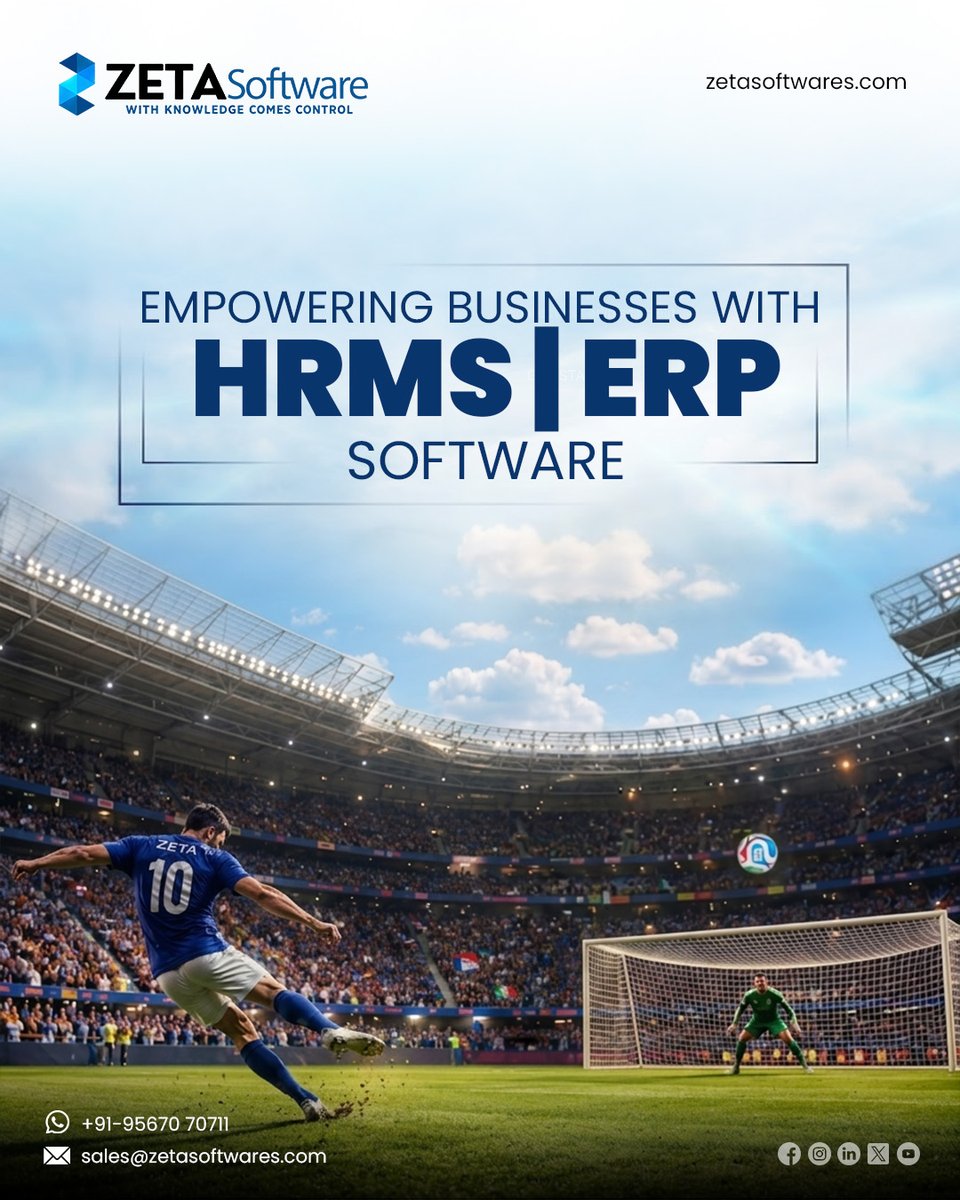 zetasoftwaretw's tweet photo. 𝐙𝐄𝐓𝐀 𝐒𝐨𝐟𝐭𝐰𝐚𝐫𝐞 𝐞𝐦𝐩𝐨𝐰𝐞𝐫𝐬 𝐨𝐫𝐠𝐚𝐧𝐢𝐳𝐚𝐭𝐢𝐨𝐧𝐬 𝐰𝐢𝐭𝐡 𝐫𝐨𝐛𝐮𝐬𝐭 𝐇𝐑𝐌𝐒 𝐚𝐧𝐝 𝐄𝐑𝐏 𝐬𝐨𝐟𝐭𝐰𝐚𝐫𝐞 𝐝𝐞𝐬𝐢𝐠𝐧𝐞𝐝 𝐭𝐨 𝐨𝐩𝐭𝐢𝐦𝐢𝐳𝐞 𝐞𝐟𝐟𝐢𝐜𝐢𝐞𝐧𝐜𝐲, 𝐦𝐚𝐧𝐚𝐠𝐞 𝐫𝐞𝐬𝐨𝐮𝐫𝐜𝐞𝐬, 𝐚𝐧𝐝 𝐝𝐫𝐢𝐯𝐞 𝐬𝐮𝐜𝐜𝐞𝐬𝐬. https://t.co/v2MSI96VFu