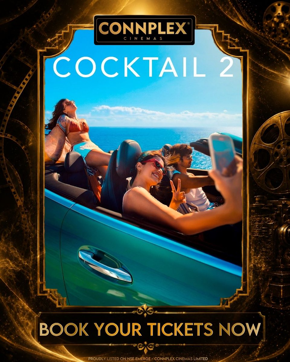 connplexcinemas's tweet photo. Bookings Are Now Open!β¨π¬
A perfect mix of friendship, nostalgia, life-changing journeys, and thrilling mysteries is waiting for you for an unforgettable cinematic escape! π¬
π Link in bio
See you at the movies!
#BookNow #ConnplexCinemas #CinemaLovers #EntertainmentStartsHere https://t.co/Tbh7iTw5yo