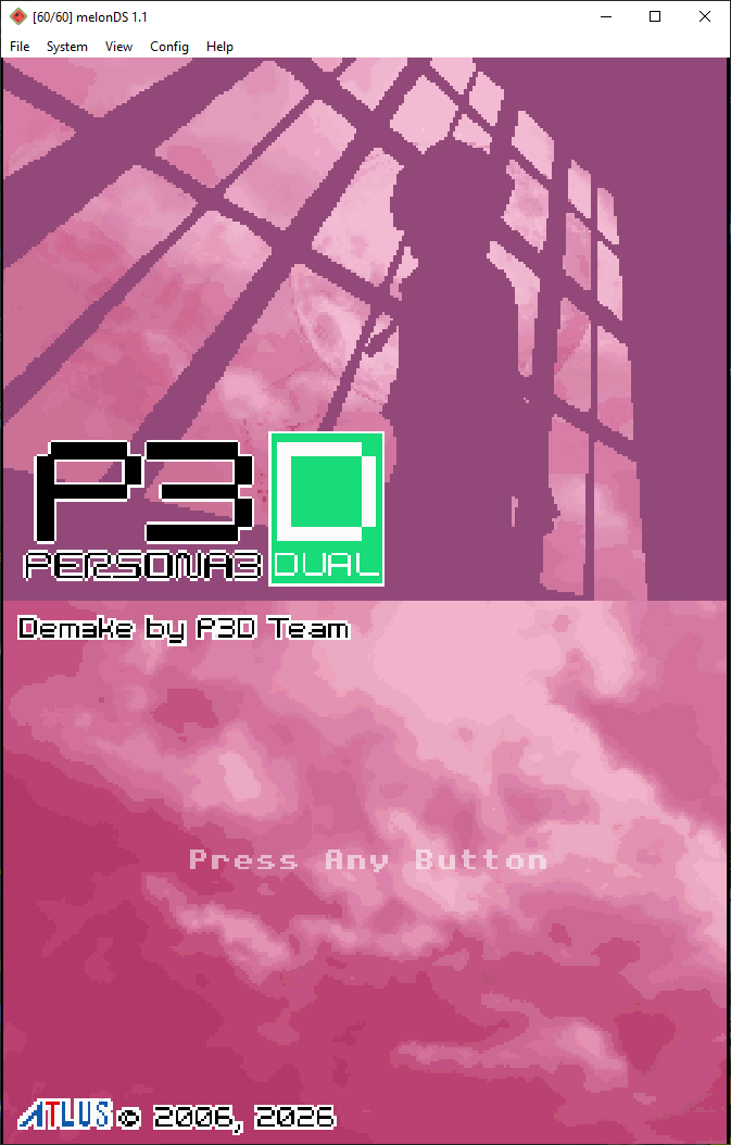 Pixeldrawsstuff's tweet photo. If anybody is interested, I've been working on the Persona 3 Dual project, a demake of the base game to be on the DS! https://t.co/XIt32QcMmh