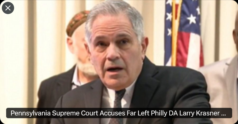 BelannF's tweet photo. THIS IS WHAT HAD BEEN NEEDED FOR A VERY LONG TIME.

Larry Krasner is the Soros-backed district attorney of Philadelphia  who loves to threaten ICE agents with arrest while letting dangerous  criminals out of jail.

In a stunning turn of events this week, the Pennsylvania Supreme  Court accused Krasner of misrepresenting the facts of cases in his quest  to dismiss charges against criminals.

They also imposed an embarrassing new rule on him. Going forward,  when Krasner wants to dismiss charges and let someone out of jail, the  case is required to be reviewed by the state attorney general’s office.

This is way overdue, but it’s great to see Krasner get his comeuppance.

Source:  First Comment
