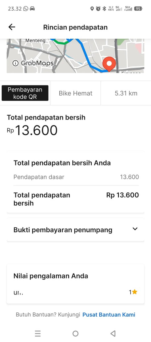 atokdalangs4's tweet photo. Sebagai driver ojol Saya tidak melarang penumpang menggunakan layanan hemat, silahkan gunakan layanan hemat tapi sesuai dengan ketentuannya. Layanan hemat cocok untuk harian dari rumah ke stasiun, dari stasiun ke tempat kerja, 

dari rumah ke sekolah, dari sekolah ke rumah. Tapi untuk kondisi tertentu tolong kalian gunakan layanan yang semestinya, contoh pengguna Hemat yg Dzolim menurut Saya.

Sebagai contoh gambar, saya rating b1 karena order hemat tapi membawa koper besar, kalau bawa barang berlebih sebaiknya order layanan Comfort/XL atau lebih nyaman pakai mobil. Masih banyak beberapa anomali penumpang Hemat. 

Berat badan lebih dari 70kg harusnya pesan Comfort / XL (Bukan Body Shaming, tapi harus sadar diri demi keselamatan di jalan, jangan jadi orang yang merugikan orang lain, badan besar pesan hemat itu bisa ngerusak motor driver).

cc:threadmuhamadcosim93