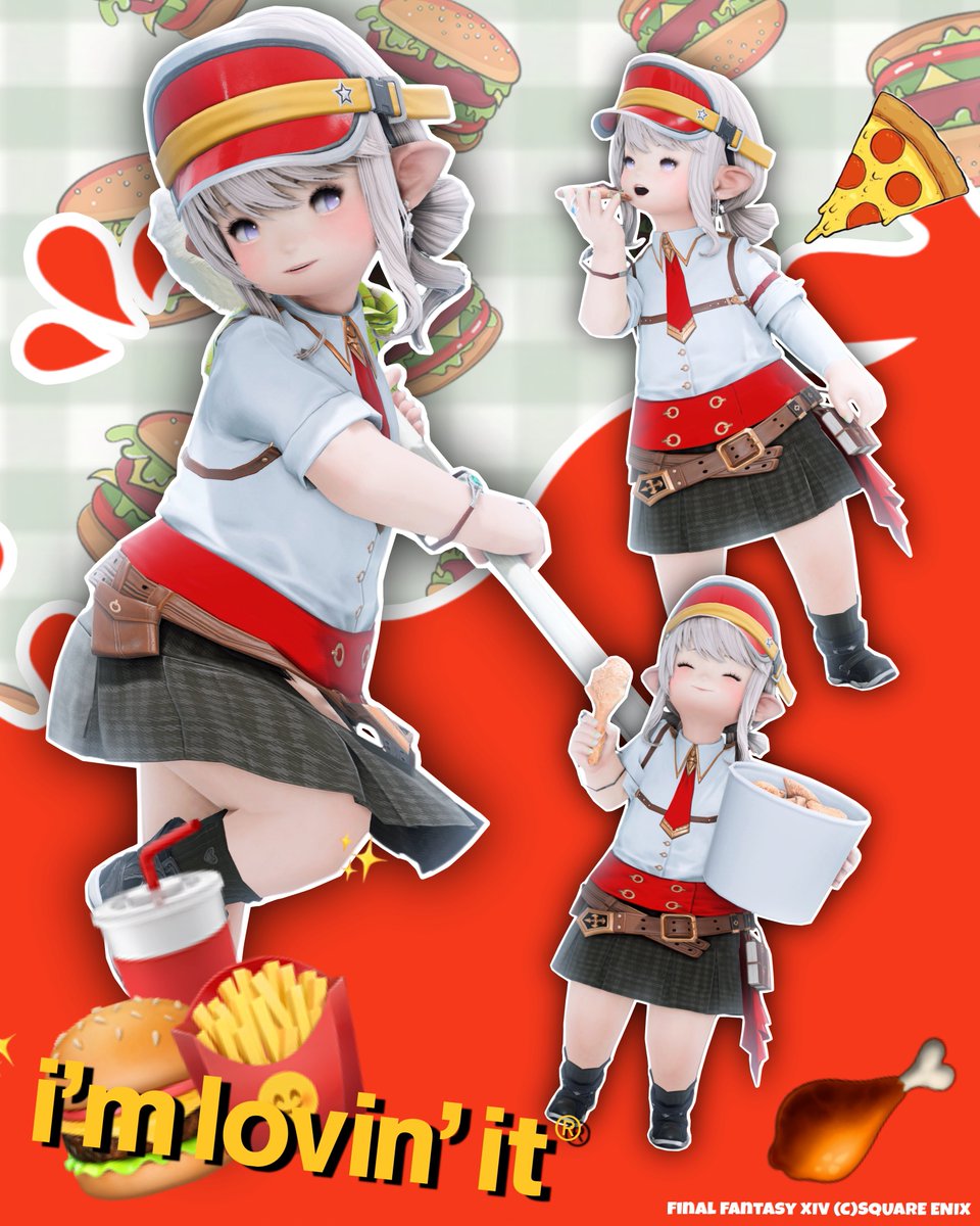 k_maija0004's tweet photo. 🍔🍗🍕ららへう🍟

#ff14
#lalafell https://t.co/pQvMxZ3wXM