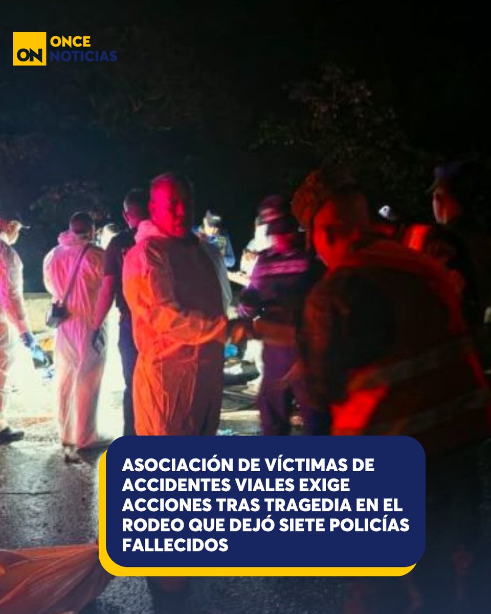 canal11hn's tweet photo. 🚨 La Asociación de Víctimas de Accidentes Viales demanda acciones tras la tragedia en el sector de El Rodeo que dejó al menos siete policías fallecidos.
https://t.co/J0kgRS9SBz
#Honduras #AccidentesViales #SEPOL #Tránsito #ElRodeo #DNVT #PolicíaNacional #SeguridadVial 🚗⚠️ https://t.co/sUtYPa1GjL