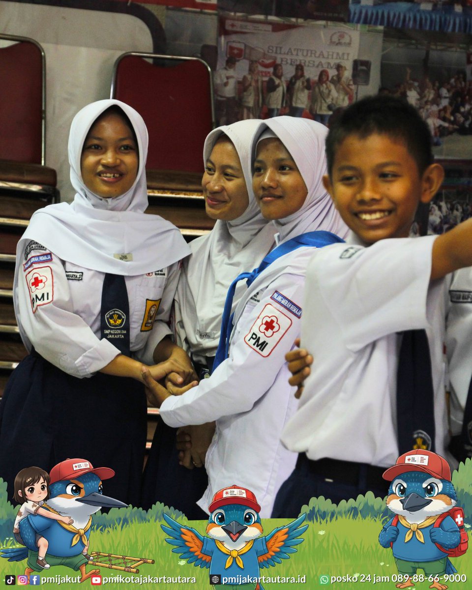 utarapmi's tweet photo. Kenalkan Kepedulian Sejak Dini, 24 Siswa PMR SMP 244 Jakarta melaksanakan Eduwisata Seru di PMI Jakarta Utara.

antusias anak-anak dalam mengikuti materi dan Games yang disampaikan, para siswa diberikan pembekalan tentang PMI, pengenalan kebencanaan dan cara melindungi diri https://t.co/qnZrcGjQFv