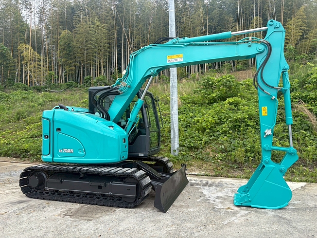 🔥今BIGLEMONで熱視線の一台 コベルコ建機 SK75SR-7｜2021年式・稼働