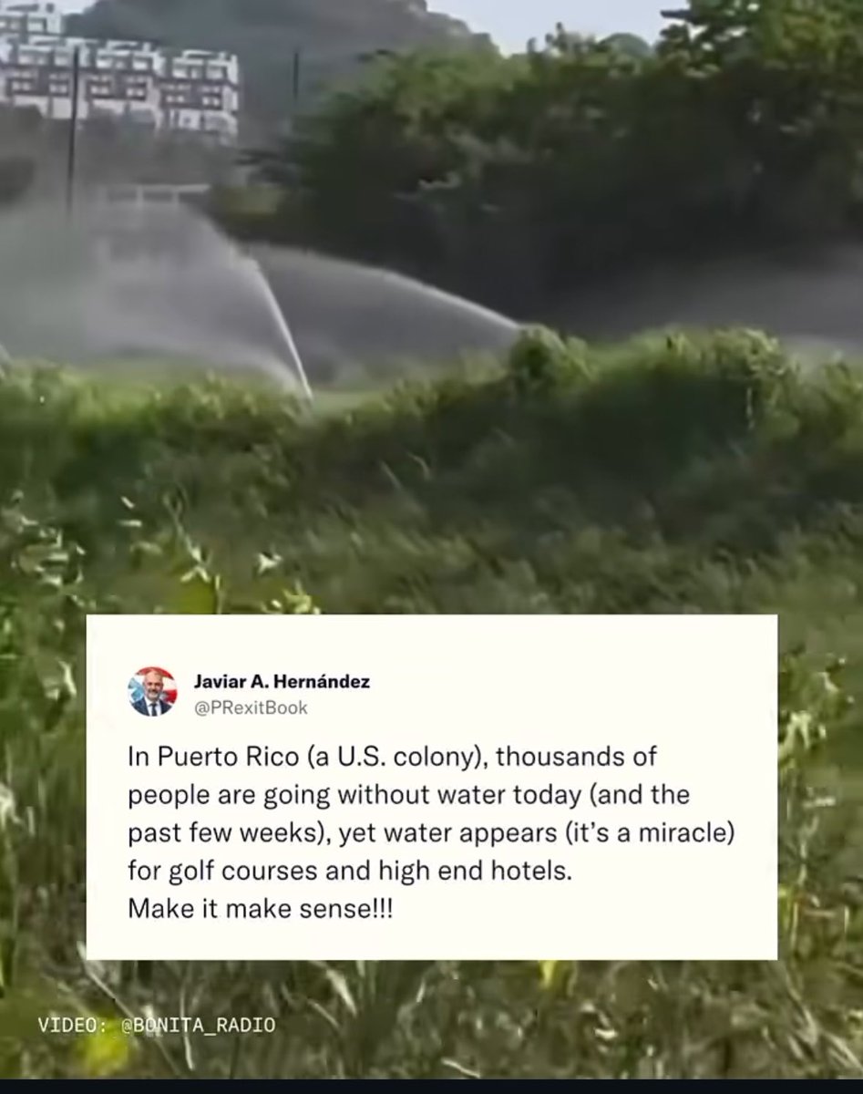 B3autyByJaeL's tweet photo. Puerto Rico is going through a water crisis and today is the first time I’m hearing about it! This should be EVERYWHERE! https://t.co/26b4C8ZlUh