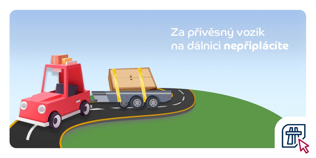 edalnice's tweet photo. Stěhujete stůl nebo staré skříně na chatu a převážíte to po dálnici❓
🛣️ Bez obav použijte přívěsný vozík. 
🆓 Za jízdu s ním na zpoplatněném úseku neplatíte nic navíc.
👍 Stačí, když máte dálniční známku na auto, které vozík táhne.
#edalnice https://t.co/t2THT9odom