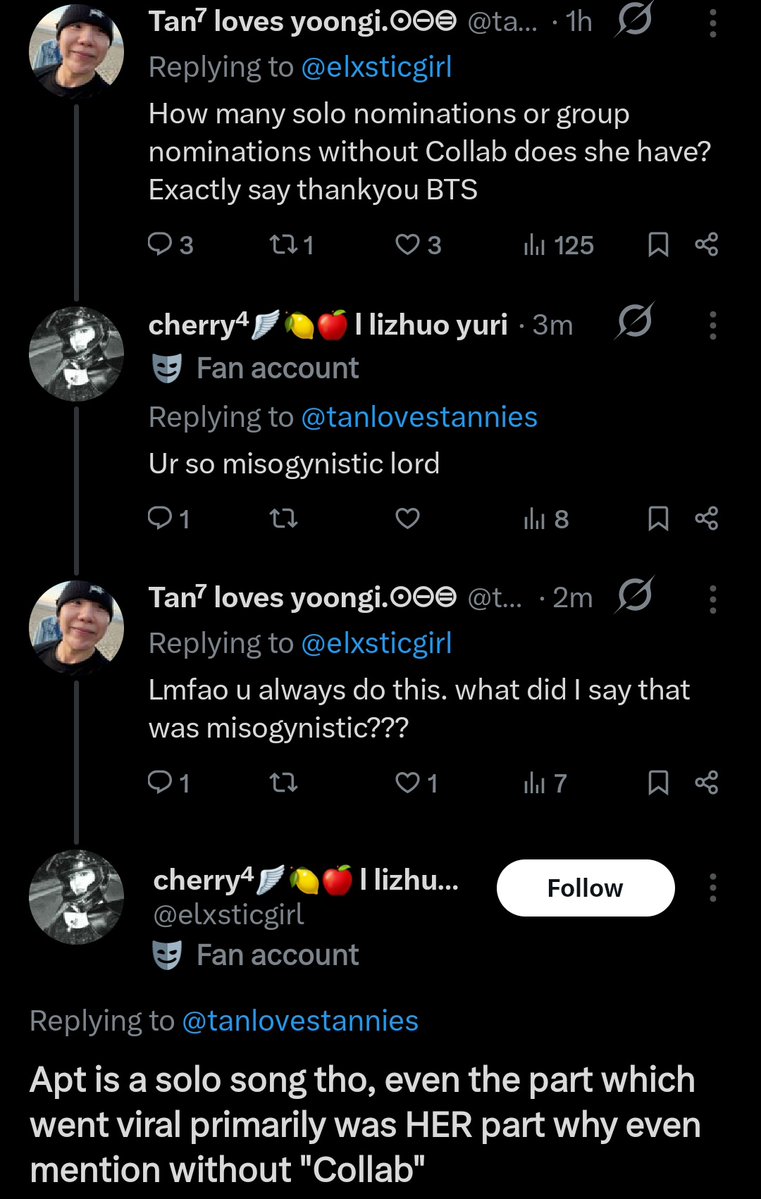 Tan⁷ loves yoongi.⊙⊝⊜ tweet media