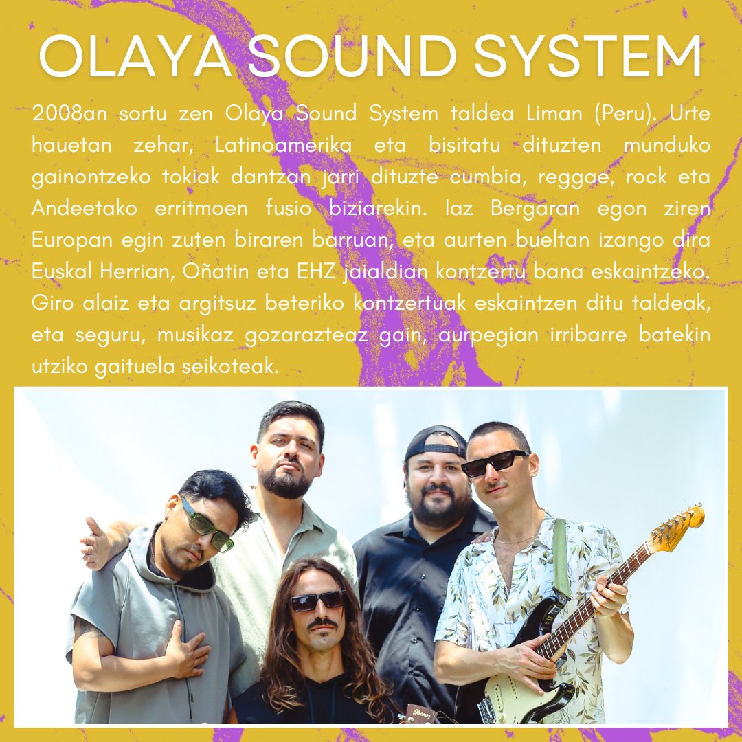 burrunda's tweet photo. Domekan, egun  osoko egitarauari bukaera emateko, Olaya Sound System izango dugu  gurean, 18:00etatik aurrera, Antixena gaztetxean.
Han ikusiko dugu elkar! https://t.co/n0nGYJVa1w