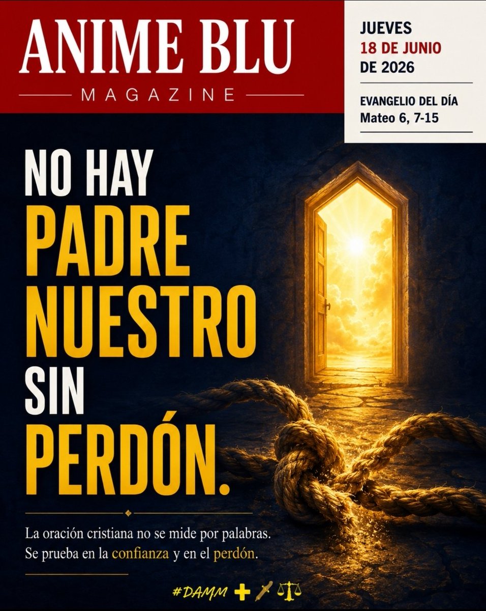didacblu's tweet photo. 𝗥𝗘𝗭𝗔𝗥 𝗦𝗜𝗡 𝗣𝗘𝗥𝗗𝗢𝗡𝗔𝗥 𝗡𝗢 𝗘𝗦 𝗢𝗥𝗔𝗥

Es pedir misericordia a Dios mientras se la niegas al hermano.

Cristo fue claro: quien quiere perdón, debe empezar perdonando. ✝️🔥

#DAMM➕️🗡⚖️ https://t.co/b99G6lTW4p