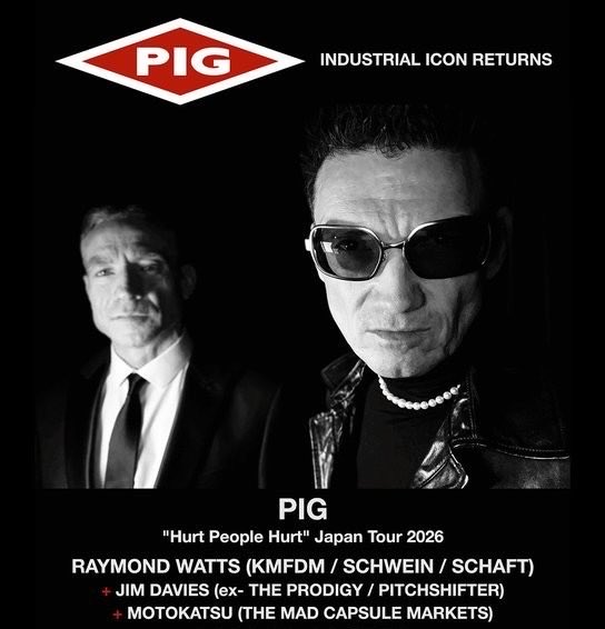 devils666night's tweet photo. 来週はRaymond Watts来日⛓️

イデオロギー曲の重量感よ🎧
PIG - Crumbs Chaos &amp; Lies 
(feat. Alexis Mincolla of 3Teeth)
https://t.co/YreMqhCEgm ⛓️#MOTOKATSU https://t.co/xkLDd140pR