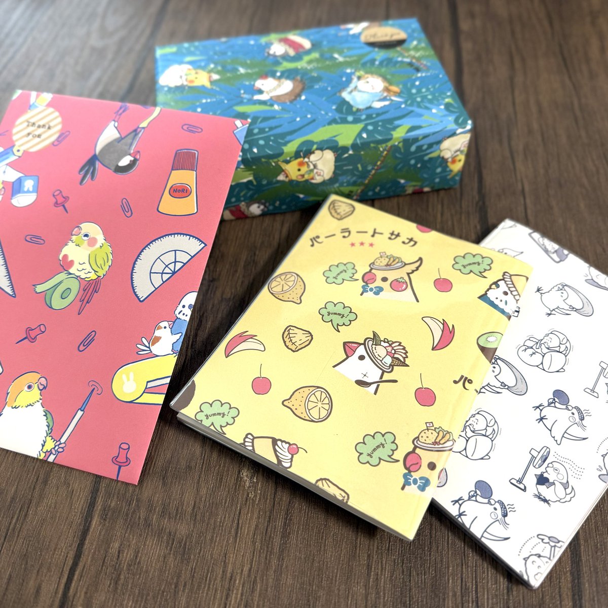 ずっと作りたかったデザインペーパーを、作りました！ デザインは4種類