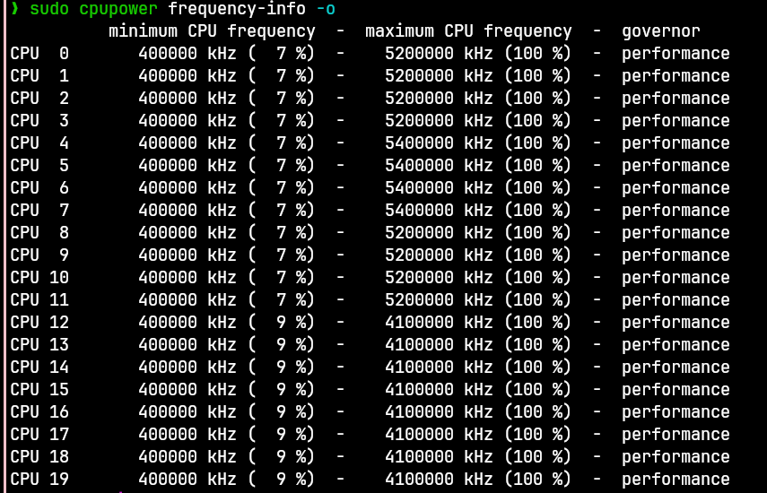 evil_exec's tweet photo. 没想到我的最大CPU频率是 5.4GHz. 👍 https://t.co/AUBNL6erFr