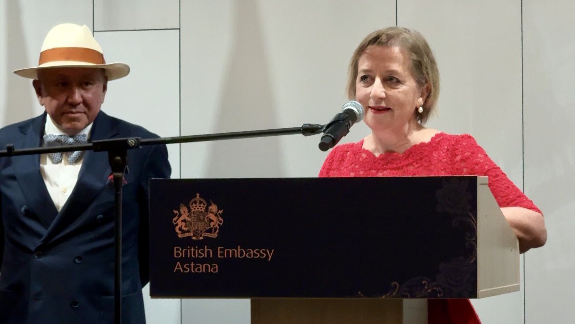 UKinKZ's tweet photo. This year’s King’s Birthday Party (#KBP2026) was also hosted by the British Embassy in Almaty for the first time — bringing together friends, partners, and the best of British culture. 🇬🇧🇰🇿 

#UKinKZ #KingsBirthdayParty https://t.co/HtcRFjyI6O