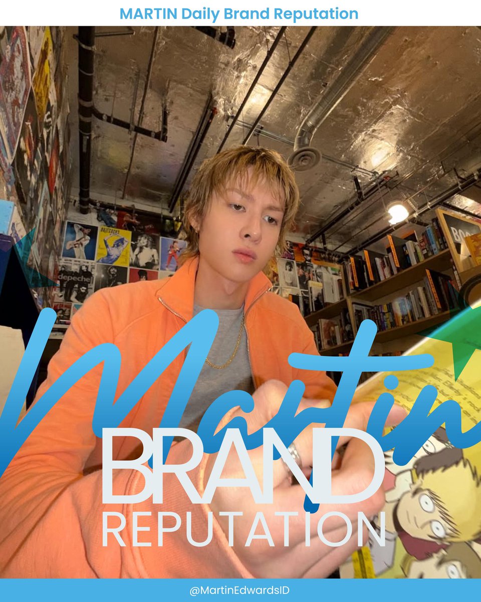 MartinEdwardsID's tweet photo. [CHAPTER 5] MARTIN BRAND REPUTATION — 7 THINGS I LOVE ABOUT MARTIN !

Coers, can we all agree that Martin’s vocals never fail to amaze us? He has this signature tone that instantly catches your attention and just puts your mind at ease. The way he delivers a song is so expressive, he doesn't just sing the lyrics, he genuinely shares his feelings through every single melody🎶🧡

If you haven't yet, check out the song covers he performed on Lee Mujin Service Ep 195 and experience the charm of his vocals for yourself. Every song feels special when it's sung by Martin!

🔗 https://t.co/xPb1GsL1BH

💬 SEARCH “MARTIN LEE MUJIN SERVICE” TO STREAM MORE OF MARTIN’S COVERS

All In For Martin 🧡
#MARTIN #마틴 #CORTIS #코르티스