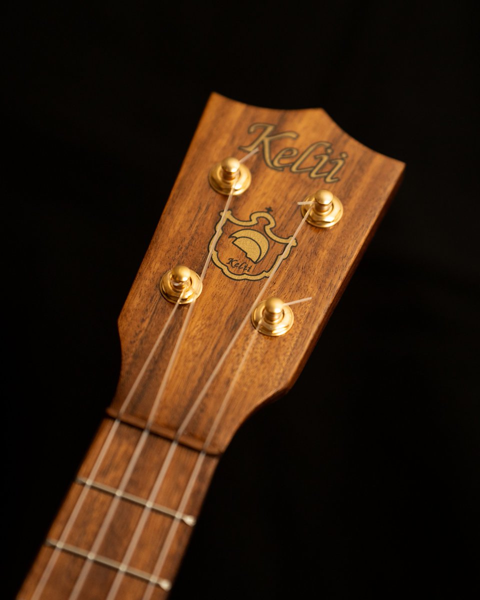 ARIA_GUITAR's tweet photo. Kelii Ukulele Gold/V

コア単板ボディ。指板、ブリッジ、ナット＆サドルにもコア材を採用したモデル。

https://t.co/Mmuzd9wY92 https://t.co/5V4ty4knln