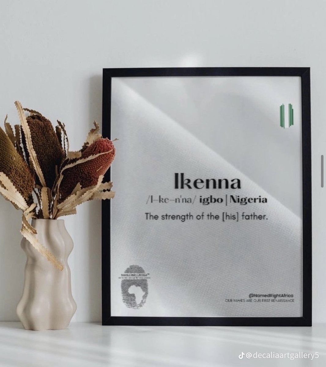 DecaliaArt's tweet photo. Looking for a thoughtful gift?
A Personalized name definition frames are meaningful and timeless cos every name tells a unique story.
Send us your name and let Decaliar Art create a personalized Name Definition Frame made just for you.🥰
#decaliarartgallery #art #wallframes https://t.co/8WtvQPwTpc