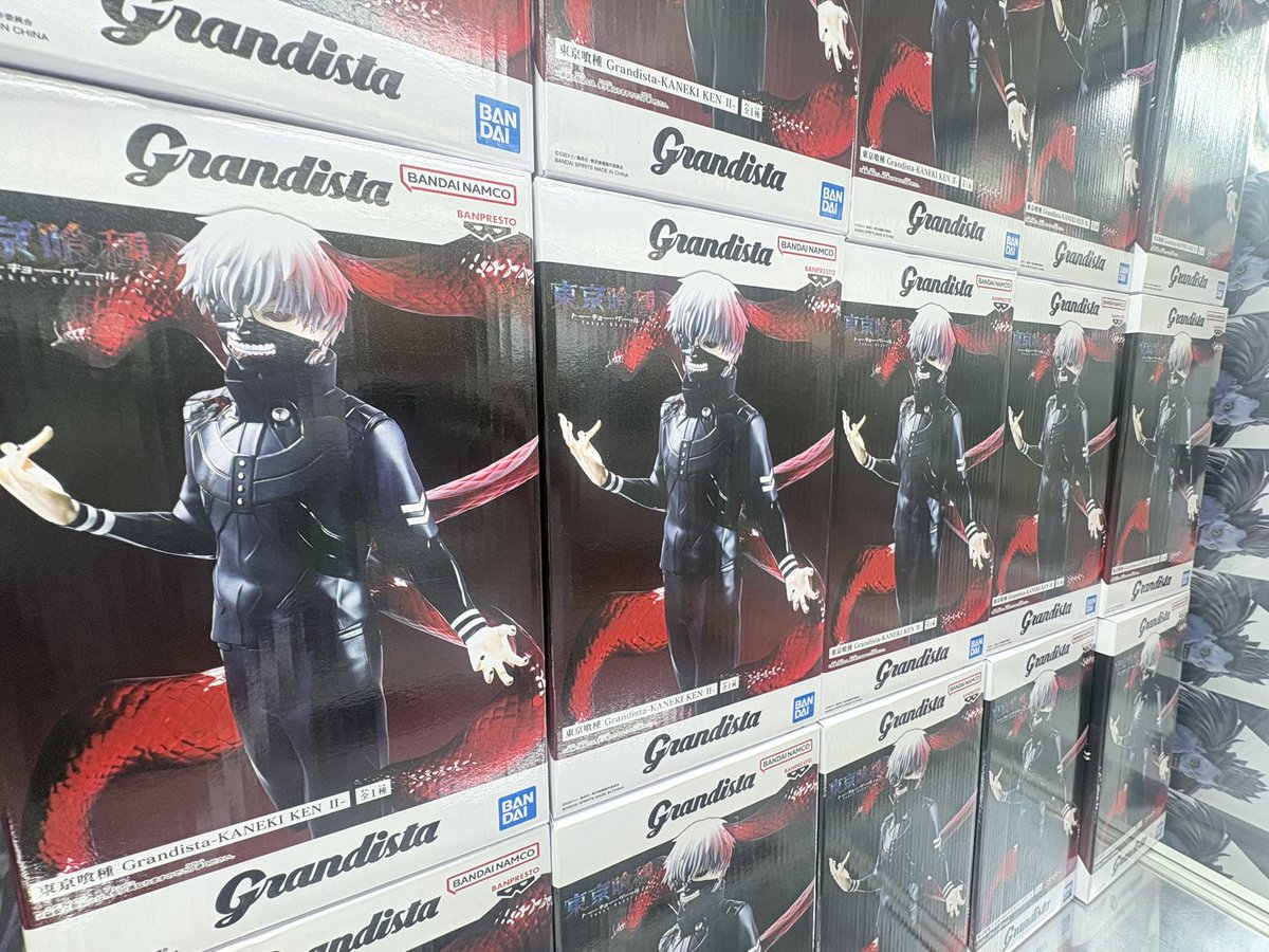 oca_kmi's tweet photo. 【景品入荷情報】

#東京喰種 から

東京喰種 Grandista-KANEKI KEN Ⅱ-

がコラボ台にて新しい設定で
入荷・稼働しました！
皆様のご来店お待ちしております🐰🤍

個数制限も5️⃣個です！

#ゲームセンター 
#プライズ #プライズ入荷
#大阪クレーンエース https://t.co/UYHjDWpIfW