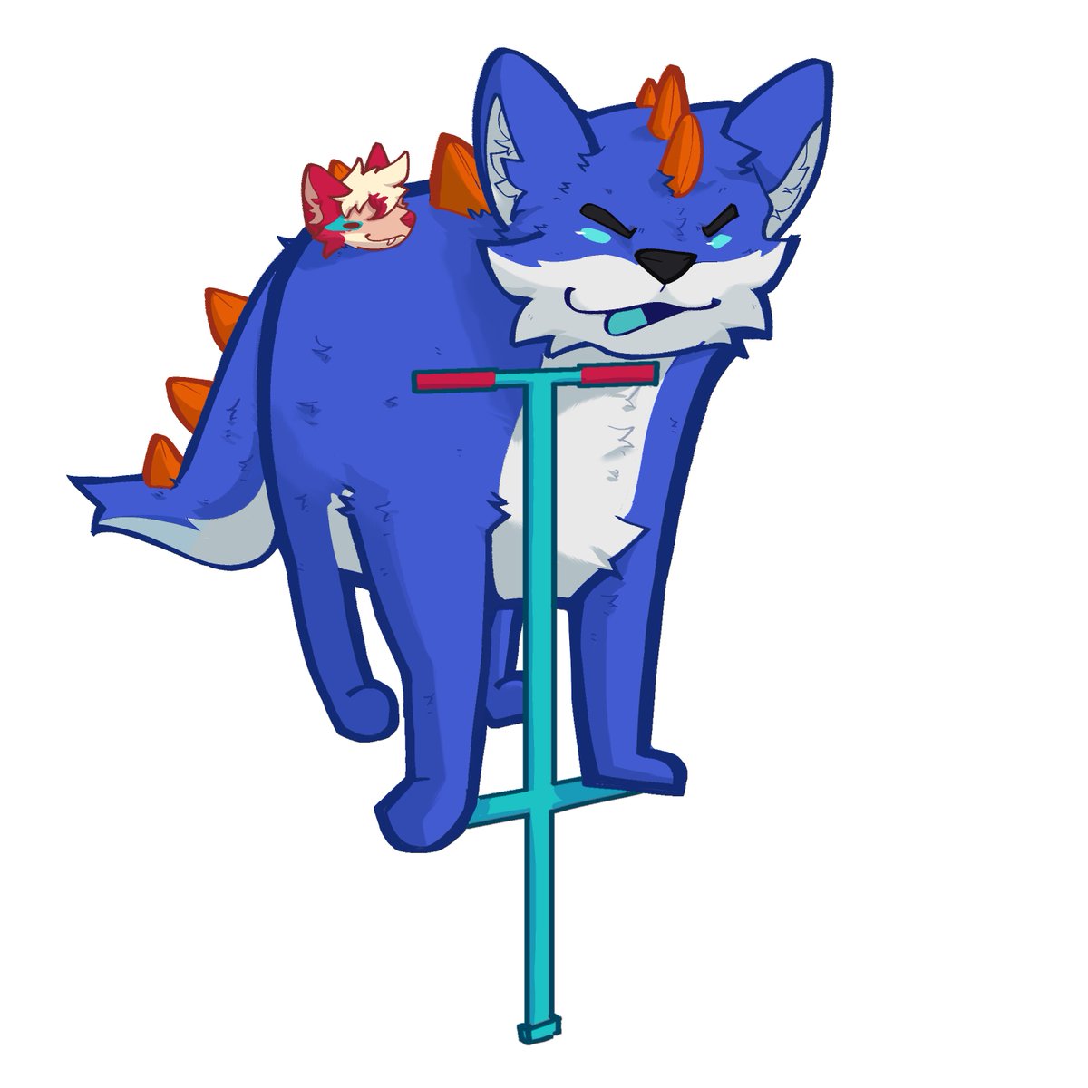 RuskyStar's tweet photo. hes gonna be such a menace lol

got a nice bounce png for @DrixelBork  from @Nekuchiwa 

it came out great and i still can't wait to see him use it soon and thanks again for the chance https://t.co/SjON9kmSTO