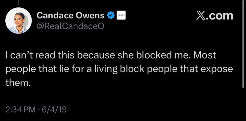 DemsHypocrisy's tweet photo. @jammles9 @RealCandaceO 😉 https://t.co/ehqNCfxE8T