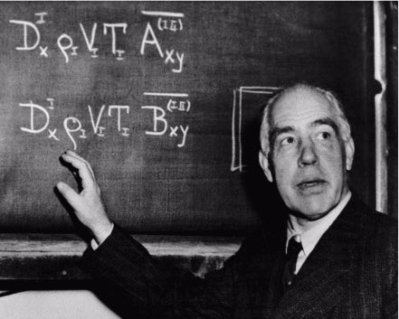 Saganismm's tweet photo. “Physics is not about how the world is, it is about what we can say about the world.”

— Niels Bohr https://t.co/feJ5lENusg