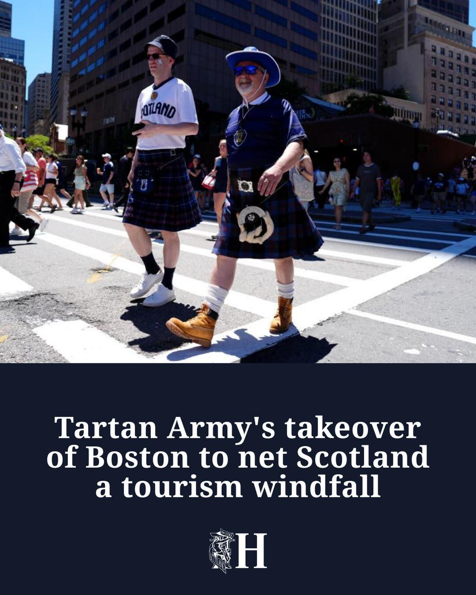 heraldscotland's tweet photo. Boston's love affair with Scotland fans could be worth hundreds of millions of pounds, according to travel experts 👇 https://t.co/KRs257GpAy