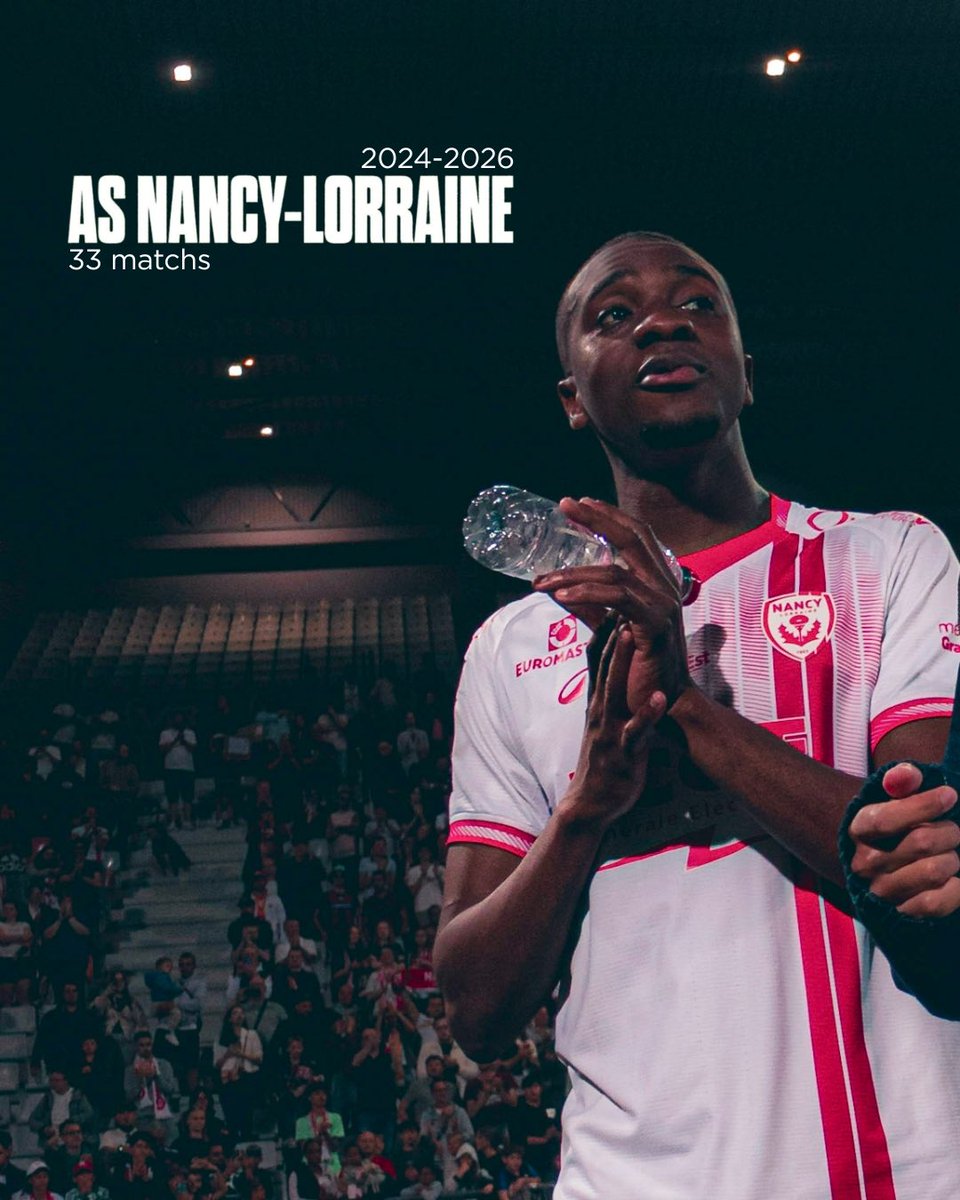 asnlofficiel's tweet photo. Bakari Camara tourne la page de son aventure avec l'AS Nancy-Lorraine et se prépare pour un nouveau chapitre.

Merci pour tout ce que tu as donné à ce club, Bakari. On te souhaite le meilleur pour la suite. ❤️🤍

Merci Baki’ 👋

#ASNL #Histoire #Ensemble https://t.co/PLzIjuZUzr