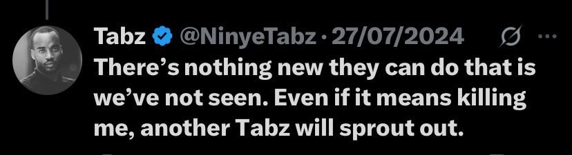 KampalaJournal's tweet photo. Tabz quote 🙏 https://t.co/qXerzF7lKU