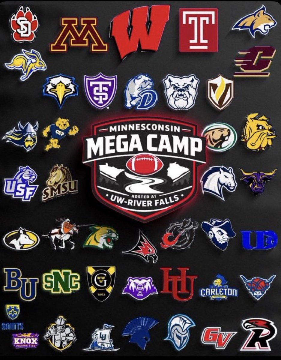 KiemeleDylan's tweet photo. Great experience at the University of River Falls Football Mega Combine yesterday. I enjoyed competing at linebacker  and also talking with coaches. Thankful for the opportunity and ready to keep working. @MNWI_MegaCamp #moretocome #agtg https://t.co/LMn4DcO0LZ
