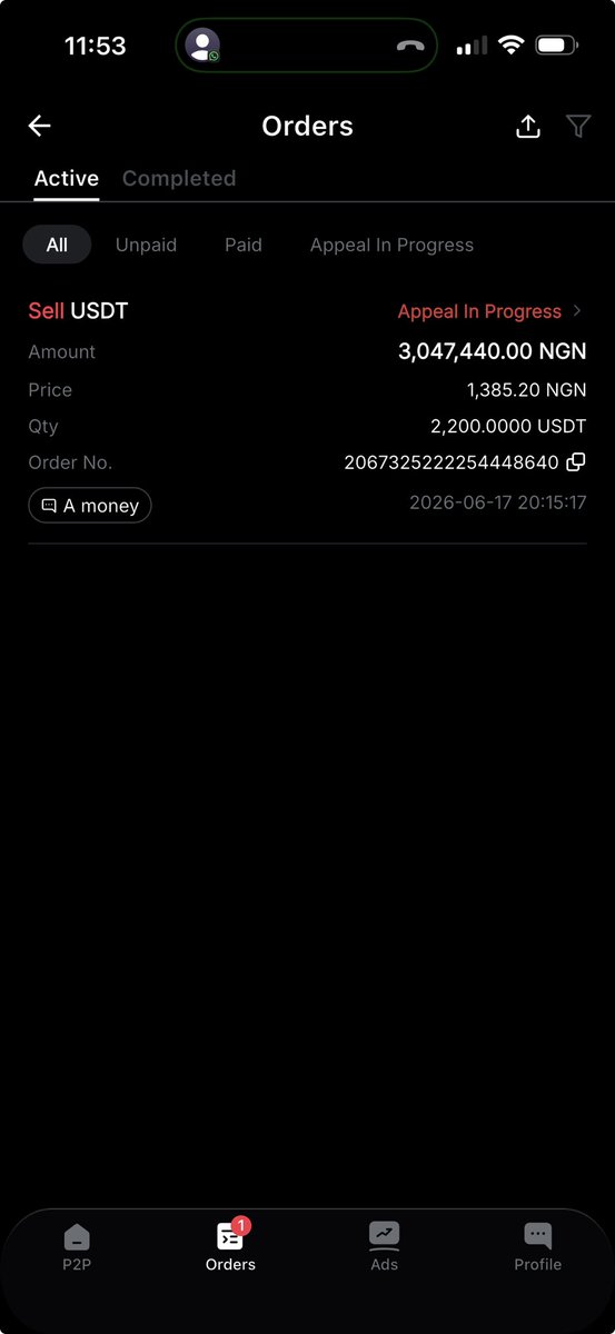 Yuwul2's tweet photo. @BybitAfrica @Bybit_Official @BybitAfrica this I send a dm and my UID number already please resolve this issue before I get scammed by this Bybit buyers https://t.co/pOOWVjyEU7