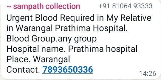 MsSunny12's tweet photo. @BloodDonorsIn @HiHyderabad @BloodMattersorg @bloodaid @hbdsofficial @AMbloodhelp @givebloodsaveli @hydblooddonors 
@bloodaid @hbdsofficial @AMbloodhelp @givebloodsaveli @hydblooddonors @HydBloodDonorss https://t.co/53j798XFU7
