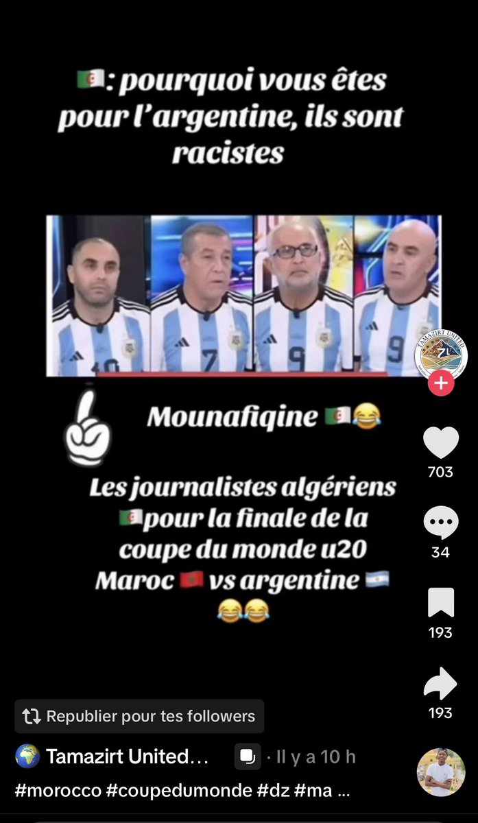 Leon88winch's tweet photo. @Ss3334445555 Allez va dormir tahane va passer ta journée au pmu comme tt les sous hommes que vous êtes https://t.co/lFrzJzEGSm