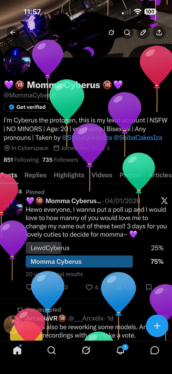 MommaCyberus's tweet photo. They are at it again, so many balloons taking me away!!! https://t.co/ptbZ4EedH6