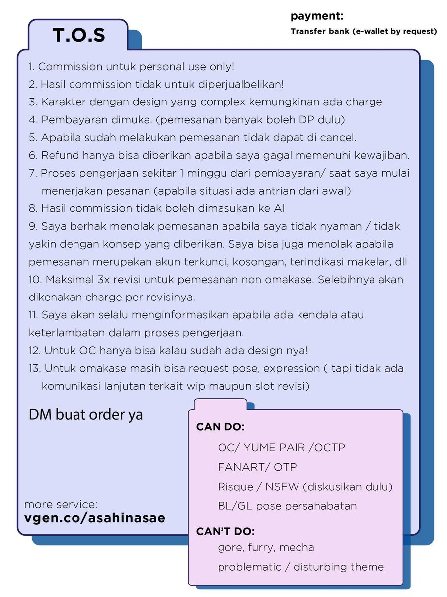 Comm Open💜𝔸𝕤𝕒𝕙𝕚𝕟𝕒𝕤𝕒𝕖💜 tweet media