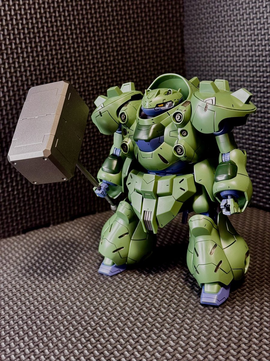 Yunbo_typeR's tweet photo. #76
HG 1/144 GUNDAM GUSION
オススメに画像が流れてきて
衝動的に組んでみました😊
かわいくて最高でした
 #ガンプラ
 #鉄血のオルフェンズ https://t.co/TlrAnNN866