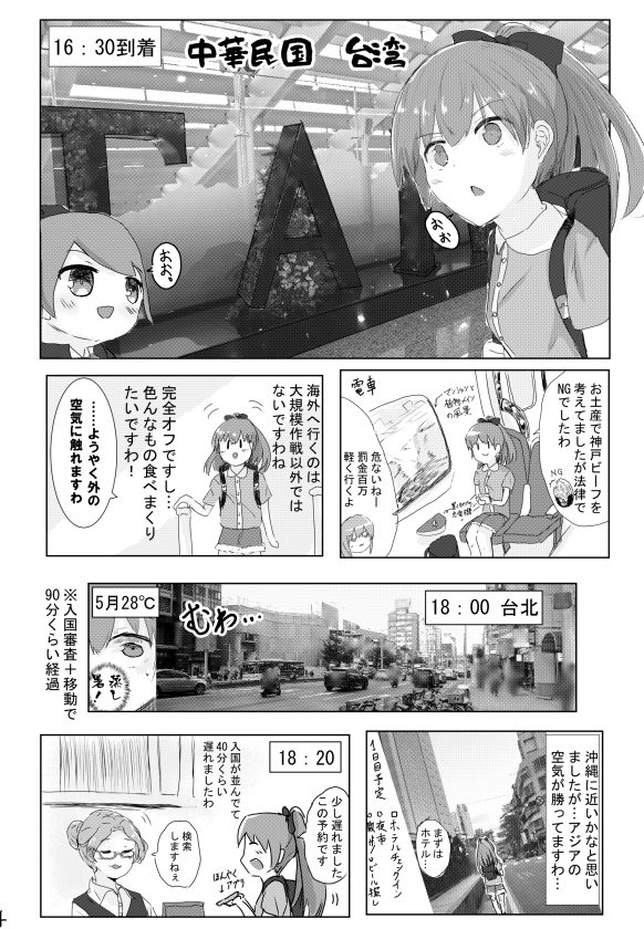 台湾でホテル予約失敗した話を頒布します。
#フリートドック改
#艦これ 