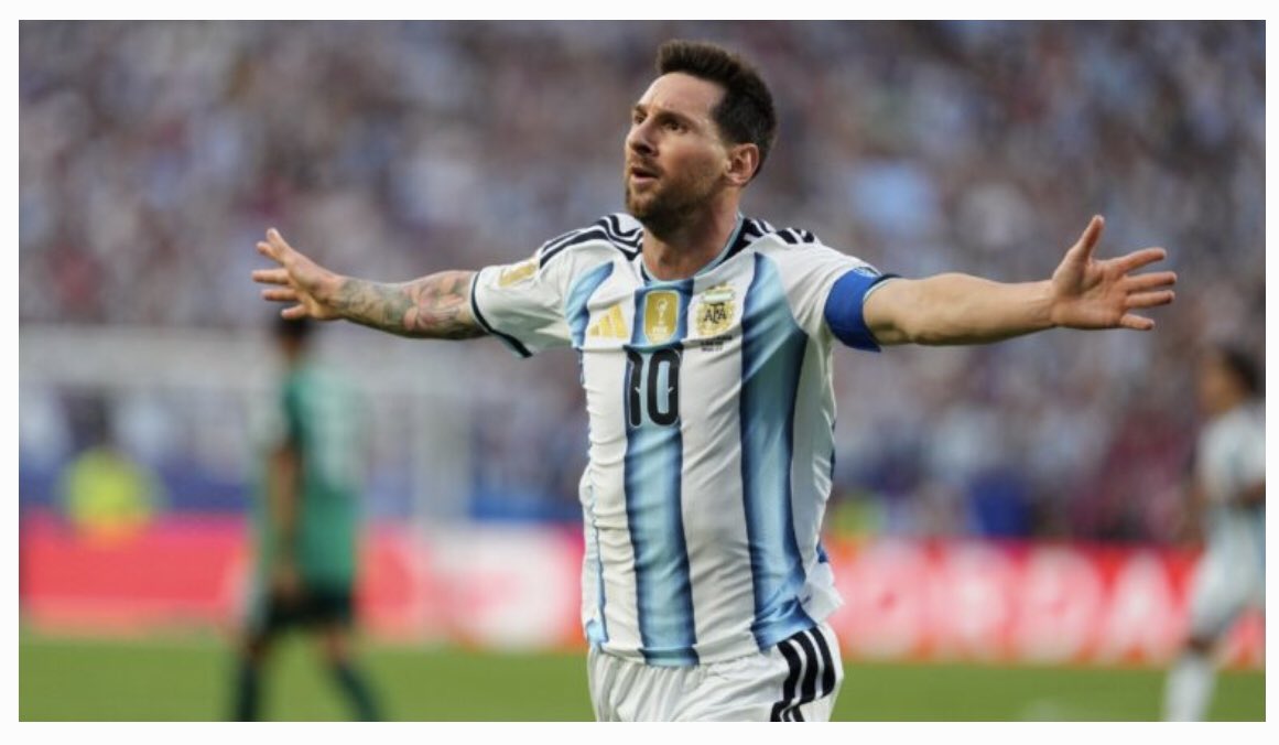 dashpressmedia's tweet photo. World Cup: People need to stop pretending about Lionel Messi – Ronaldo - Dash Press Media ⬇️

 https://t.co/MU3qOUHYA4 https://t.co/I3f9sg9g76
