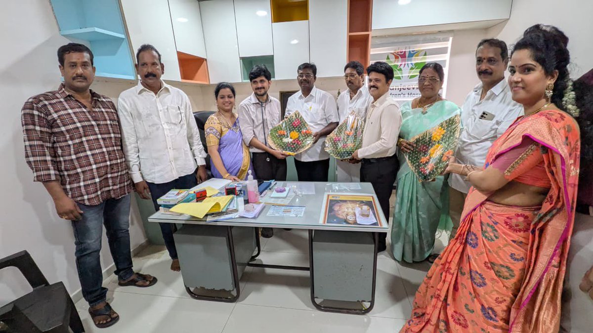aar_here's tweet photo. అమలాపురం వడ్డీ గూడెం నందు సంజీవిని హాస్పిటల్ ప్రారంభోత్సవ కార్యక్రమంలో పాల్గొనటం జరిగింది

#Amalapuram #MLAAnandarao #SanjivaniHospital #HospitalInauguration #VaddiGudem #Healthcare #AmalapuramUpdates #TDP #KootamiGovernment #AndhraPradesh #APHealth https://t.co/nPvPEAsccu