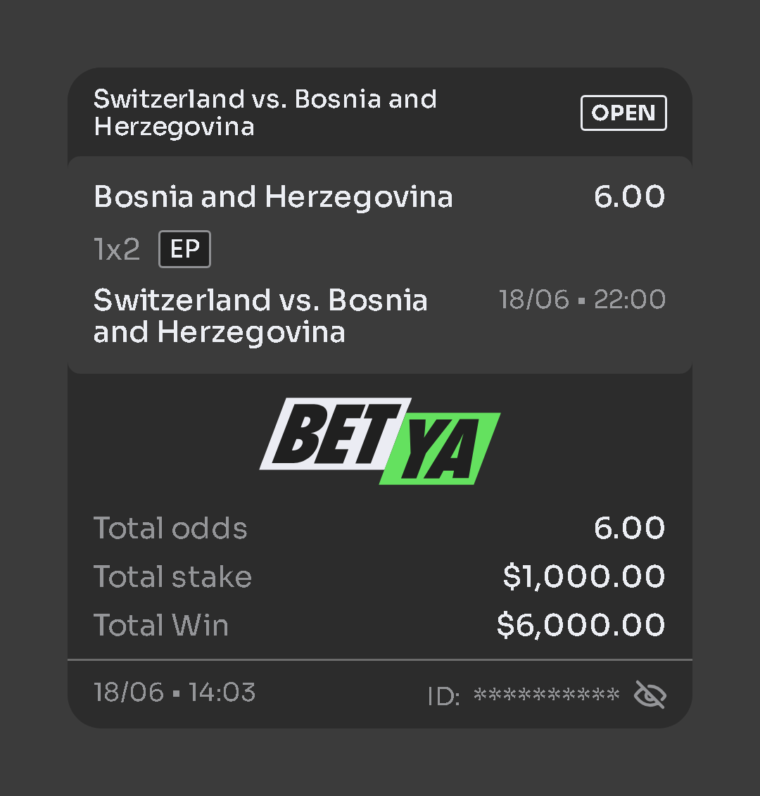 deltazer00's tweet photo. Ronaldo (Penaldo) is washed. Not a single goal yesterday, bro was a liability - pure disasterclass. Messi is the UNDISPUTED GOAT.

Today, I am from Bosnia take me to America 🇧🇦🐉🇧🇦🐉

Solid team, I think they can take this so I'm going all on on them on @betyacom 

#WorldCup #Bosnia #Ronaldo #Messi #betya #Kane